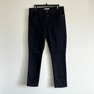 Levi's Black 311 Shaping Skinny Jeans High-Rise 31 Minimalist Chic Timeless